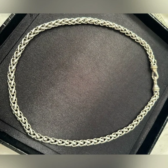 David Yurman Silver Necklace - Picture 2 of 6
